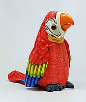 Мягкая игрушка повторюшка Shantou Попугай красный 25 см K4107-1