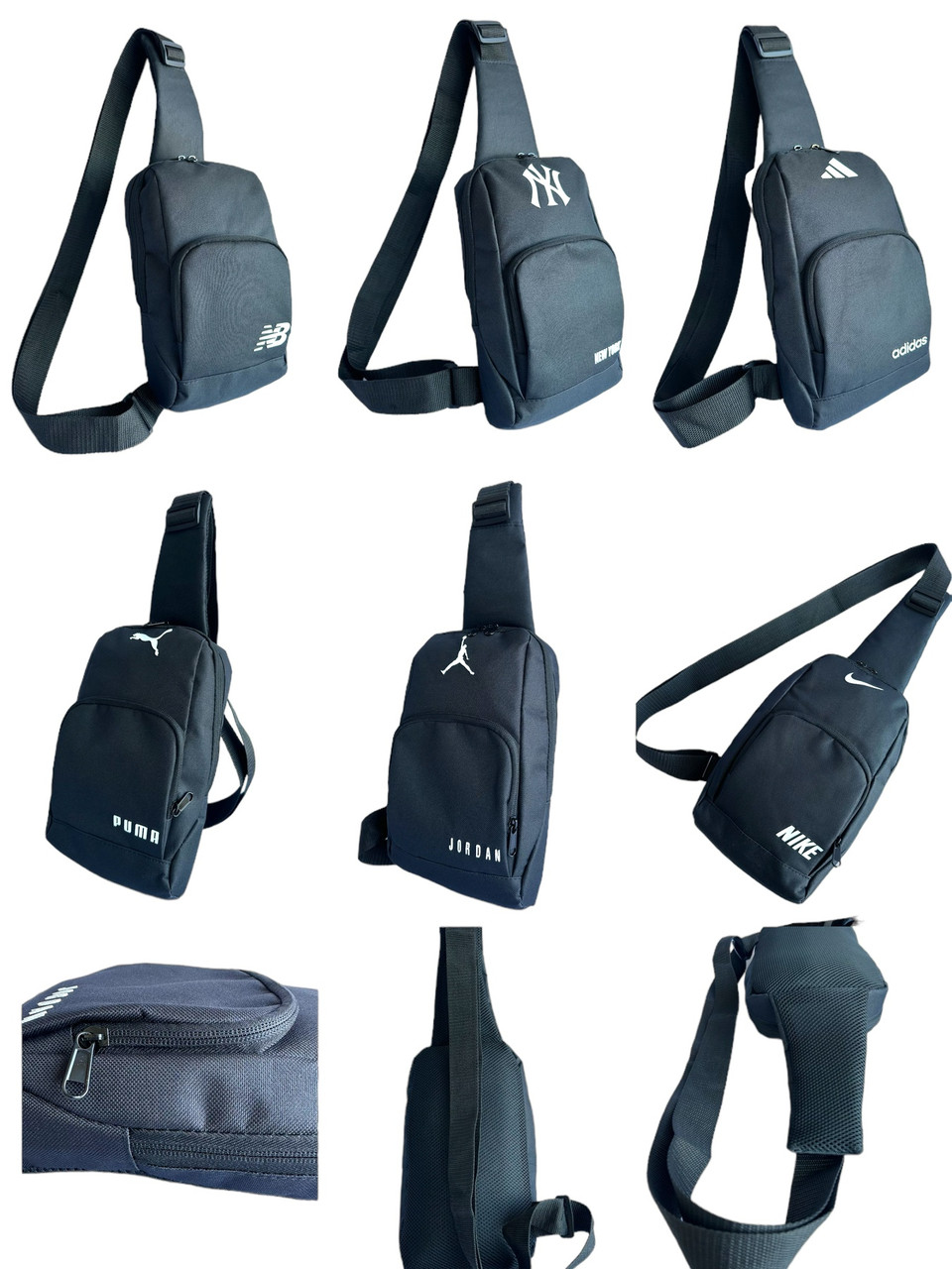 Чоловіча бананка-слінг 132 Чоловічі сумки гуртом Чоловіча сумка-слінг Одеса 7 км