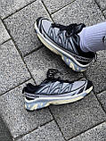 Чоловічі / жіночі кросівки Salomon XT-6 Expanse Grey Black, унісекс сірі шкіряні кросівки саломон хт6, фото 5