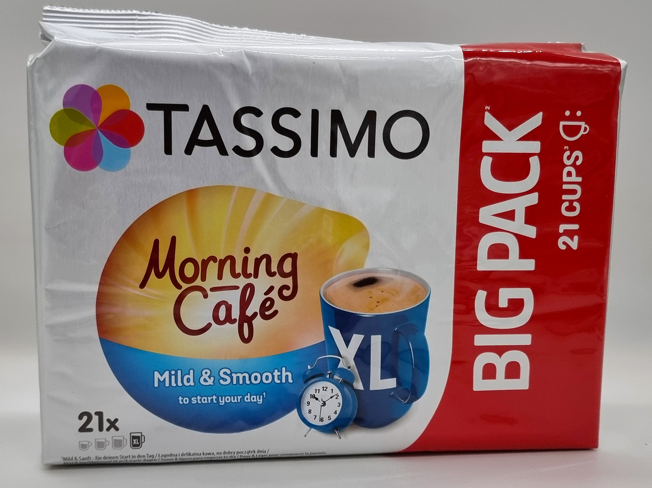 Кава у капсулах TASSIMO Morning Mild & Smooth XL 21 порцій., фото 1