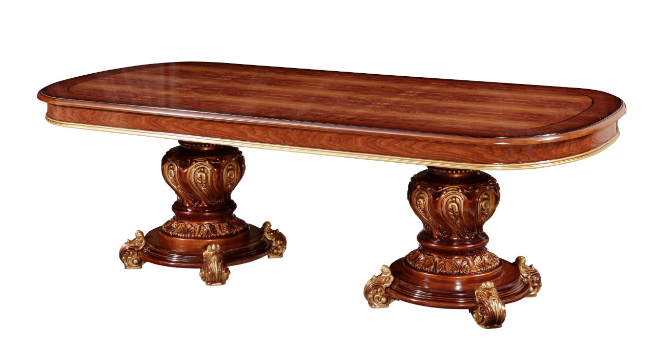 Єлітний розкладний обідній стіл 190(240) см овальний з натурального дерева 200(250) см Мері