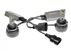 Світлодіодні LED лед автолампи BAXSTER PW цоколь HB4 9006 130W 12V, світло 6000К, 11000Лм з обманкю CANBUS