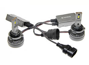 Світлодіодні LED лед автолампи BAXSTER PW цоколь HB4 9006 130W 12V, світло 6000К, 11000Лм з обманкю CANBUS, фото 1