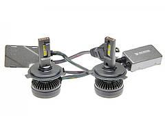 Світлодіодні LED лед автолампи BAXSTER PW цоколь H4 130W 12V, світло 6000К, 11000Лм з обманкю CANBUS