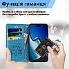 Чохол для Samsung Galaxy A25 книжка ШКІРЯНИЙ з гаманцем візитницею ремінцем підставкою протиударний "CAT & DOG ", фото 5