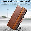 Чохол для Samsung Galaxy A25 книжка ШКІРЯНИЙ з гаманцем візитницею підставкою протиударний "STATUS", фото 6