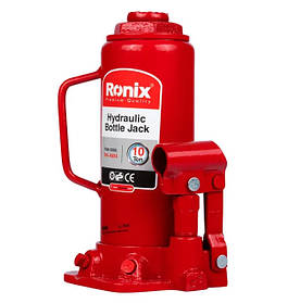 Домкрат гидравлический 10т бутылочный Ronix RH-4904 - MegaLavka