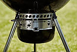 Вугільний гриль Weber Original Kettle E-5730 57 см, чорний, фото 8