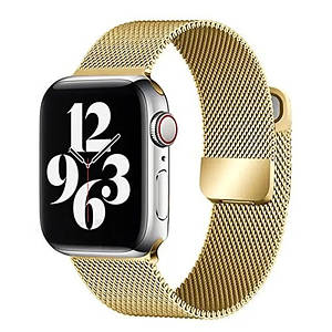 Ремінець Міланська петля для Apple Watch 42/44 мм Срібний