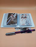 Біндер для фотокарток К-ПОП альбом для карток K-POP lomo card на 40+1 шт №14, фото 3