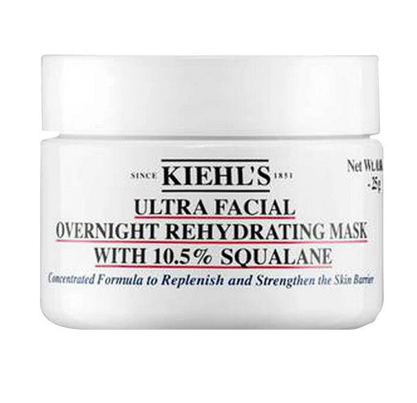 Нічна зволожуюча маска зі скваланом Kiehl's Ultra Facial Overnight Rehydrating Mask 28 мл