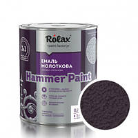 Эмаль молотковая Rolax Hammer paint Бордовая