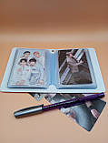 Біндер для фотокарток К-ПОП альбом для карток K-POP lomo card на 40+1 шт №16, фото 3