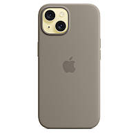 Apple silicone case full iphone 15,Оригинальный силиконовый чехол apple iphone 15 с анимацией глиняный