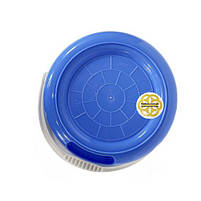 Пластикове відро з ручкою об'ємом 10 літрів, в блакитному кольорі, виробництва SNMZ, фото 2