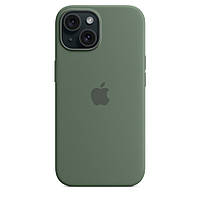 Apple silicone case full iphone 15,Оригинальный силиконовый чехол apple iphone 15 с анимацией кипарис