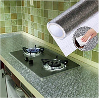 Самоклеящаяся защитная фольга для кухонных поверхностей 60ммX5м