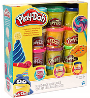 Набор для творчества Hasbro Play-Doh "Праздничная вечеринка для детей" (12 в 1) (B9021 )