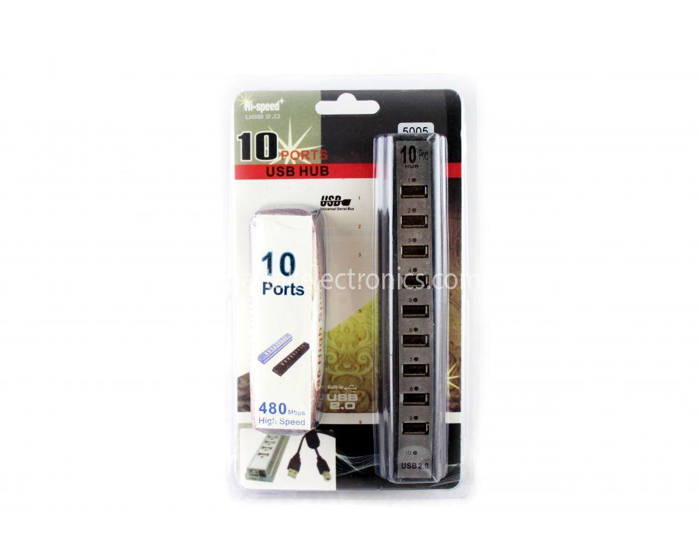 Розгаліч USB HUB 10 PORTS 220V (50)