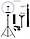Потужна кільцева LED-лампа AL-360 діаметр 36 см Мщість 30 ватів, 1 кріп.тел. пульт керування, 3 світлових тони, фото 7