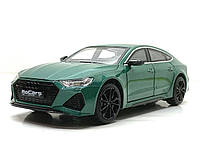 Машина Автосвіт Audi rs 7 інерційна відчиняються двері капот багажник 21см Зелений (AP-1963)