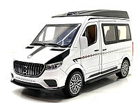 Микроавтобус Miniauto Mercedes sprinter инерционный открываются двери капот 19.5см Белый (DC24293)