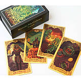 Карти для ворожіння Золоте Таро Вейта Gold foil Tarot Cards, Карти Таро, фото 5