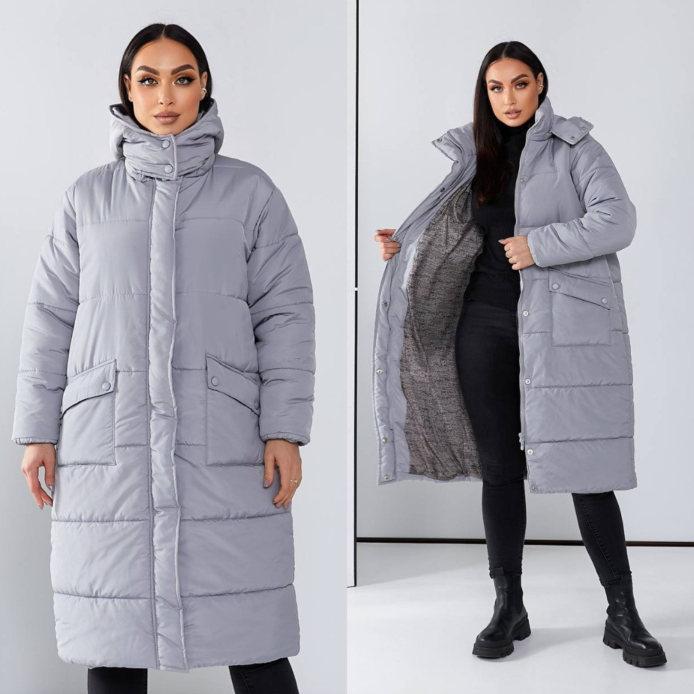 Жіноча батальна зимова куртка Розміри: 48-50, 50-52, фото 1