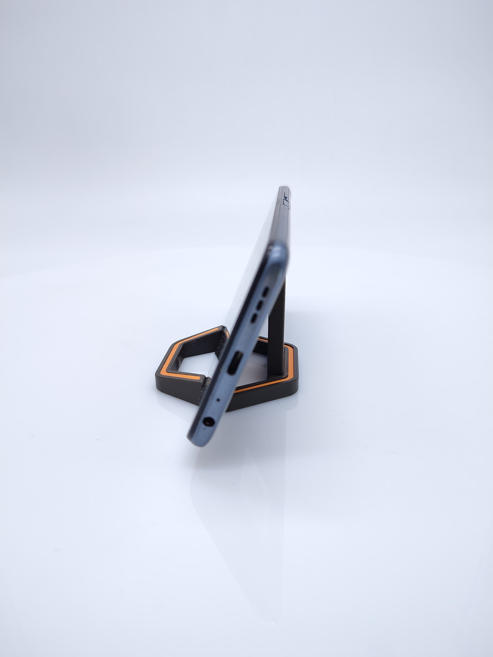 Розкладна підставка для телефона, кишеньковий тримач настільний для смартфонів 3D друк універсальний