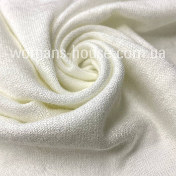 Трикотаж Ангора 150 см 200 г/м2 ОПТ Молочний