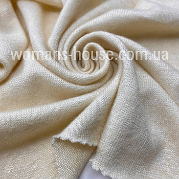 Трикотаж Ангора 150 см 200 г/м2 ОПТ Бежевий світлий