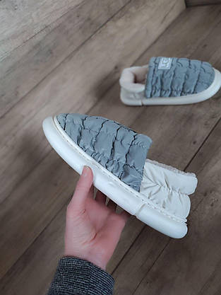 Дутики короткі UGG уги хутряні низькі Superme GREY зимові теплі жіночі чоловічі унісекс, фото 5