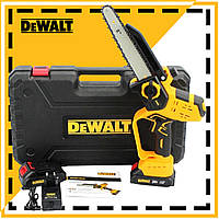 Аккумуляторная мини пила DeWalt DCM190N (24V, 5Аh) Деволт с индикатором заряда и автоматической смазкой цепи