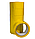 Скотч пакувальний жовтий 45 мкм 100 м клейка стрічка, фото 4