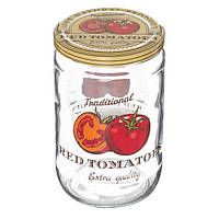 Банка для продуктов 0.66 л Decorated Jar-Tomato Herevin 332367-051