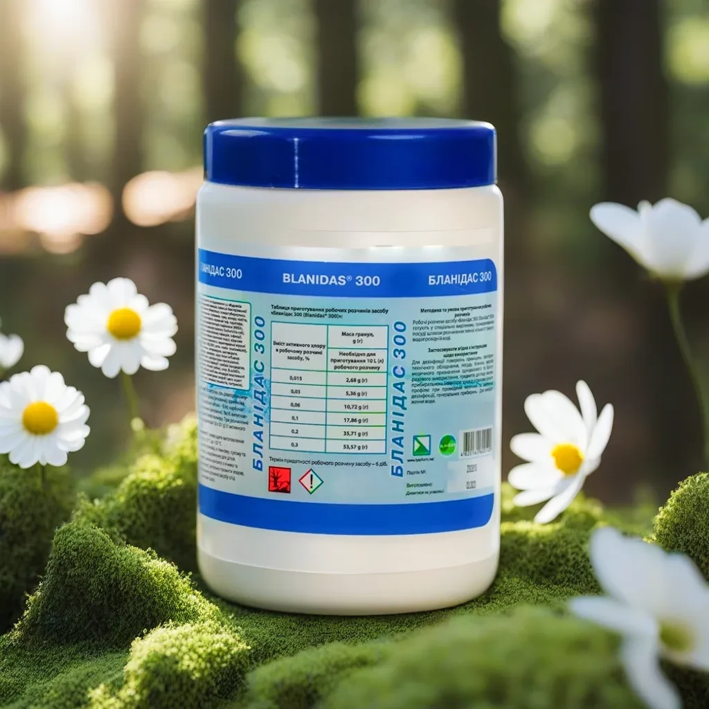 Бланідас 300 гранули для дезінфекції 1 кг, фото 1