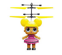 Летающая кукла Лол вертолет интерактивная игрушка парящая в воздухе для девочек TeraMarket