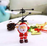 Летающая Игрушка Flying Santa Санта Клаус Подарок на Новый Год Летающий Дед Мороз TeraMarket