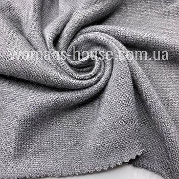 Трикотаж Ангора 150 см 200 г/м2 ОПТ Сірий