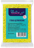 Губка целлюлозна 2шт., ТМ "Tofix" 100*140*10, ящ.-50шт.