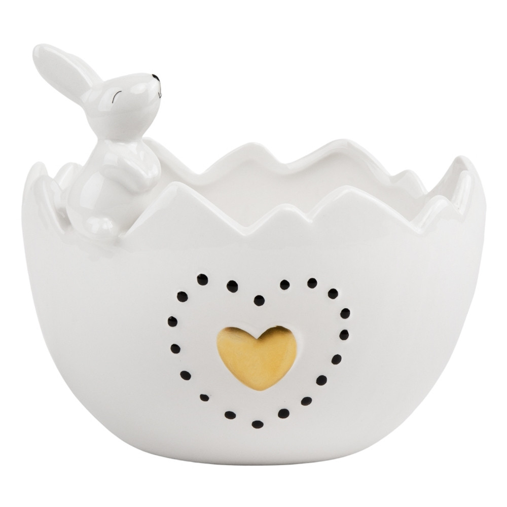Цукерниця керамічна Великодній Кролик 16х16х15см 15005-003 VE