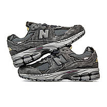 Кросівки New Balance 2002R Protection Pack Phantom Dark Grey | Зручність та сучасний стиль, фото 6