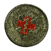 Шеврон/липучка Червоний Хрест Олива (7500)