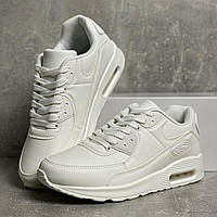 Чоловічі демісезонні білі кросівки Air Max