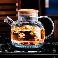 Чайник заварочный из боросиликатного стекла "Вестерос"
