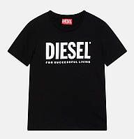 Мужская футболка Diesel чёрная дизель