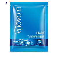 Маска для лица тканевая BIOAQUA ICE FOUNTAIN WHITENING MASK охлаждающая 30 гр