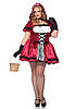 Костюм червоної шапочки Leg Avenue Gothic Red Riding Hood 1X-2X, фото 6
