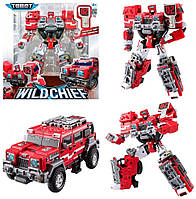 Трансформер Хаммер Тобот Детективы Галактики 3 Вайлд Чиф TOBOT WildChief 22см Original Young Toys