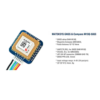 GPS модуль с компасом MATEK M10Q-5883 GNSS COMPASS